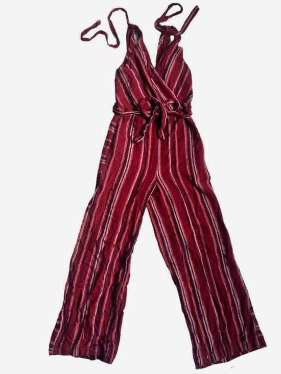 Indigo Rein Pants - Indigo Rein Jumpsuit Red Stripes Sz M NWT